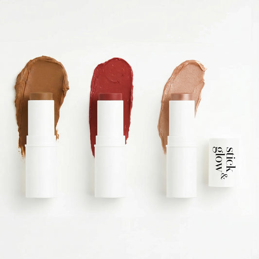 Stick & Glow Trio (Color, Contour, Shimmer)