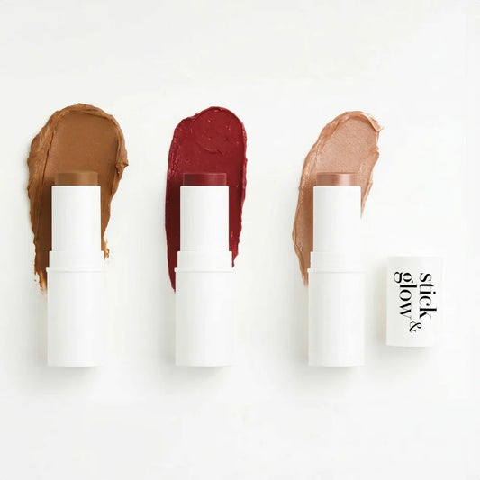 Stick & Glow Trio (Color, Contour, Shimmer)